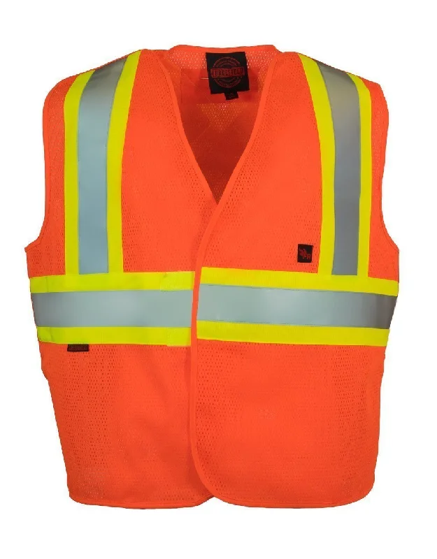 Fire Resistant (FR) 5-Point Tear-away Hi Vis Safety Vest