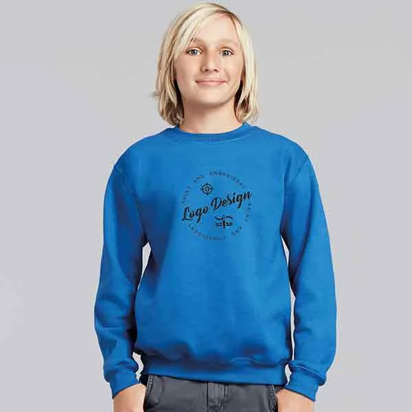 Gildan Childrens Heavy Blend Crewneck Sweatshirt