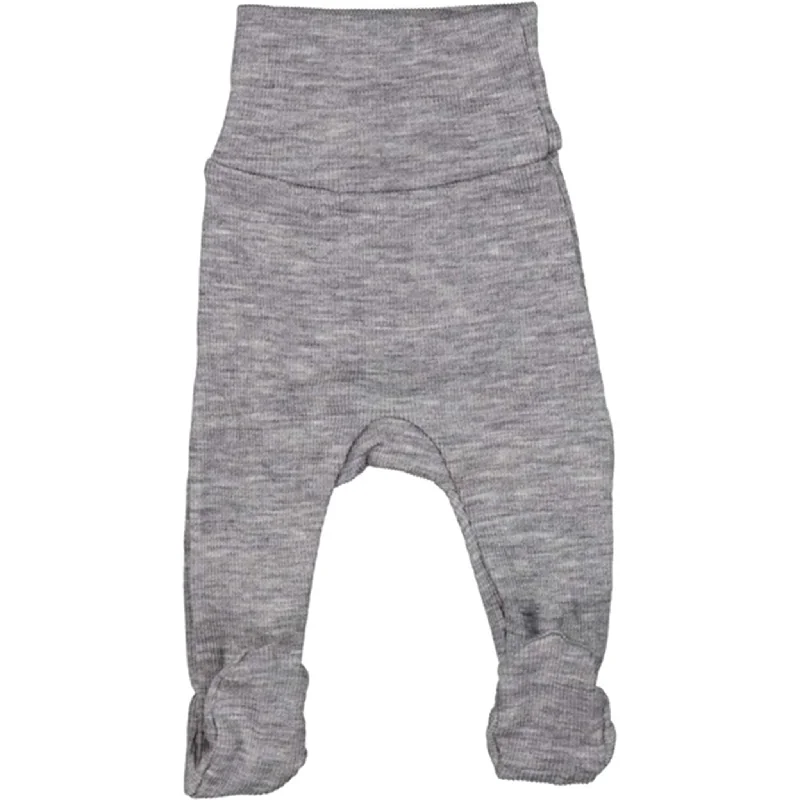 MarMar New Born Wool Rib Grey Melange Pixa Pants