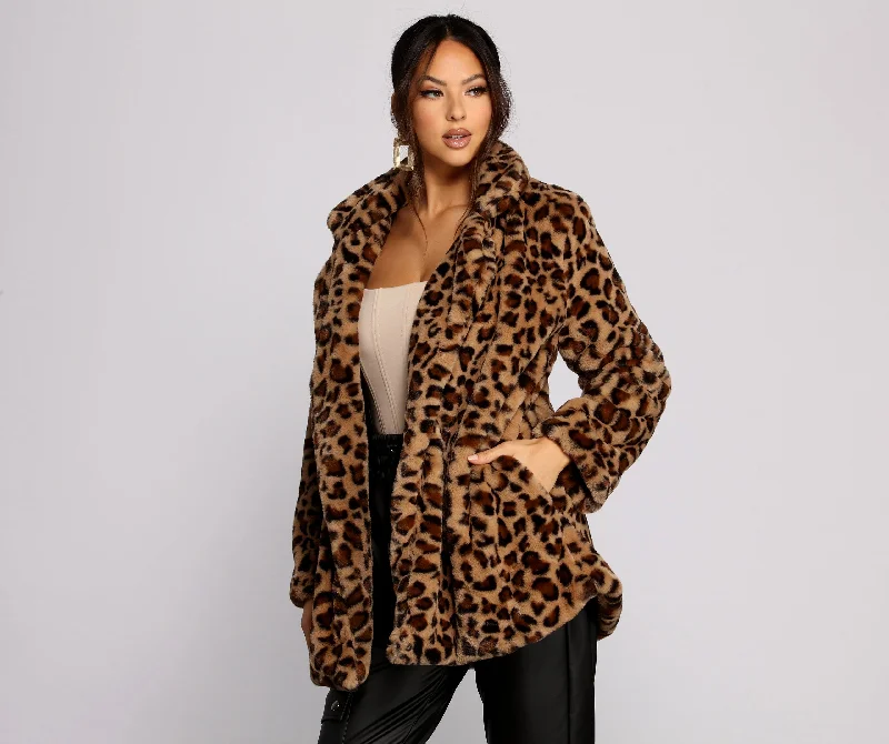 On The Prowl Faux Fur Jacket