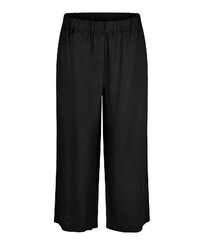 Parini Pull-On Linen Pant