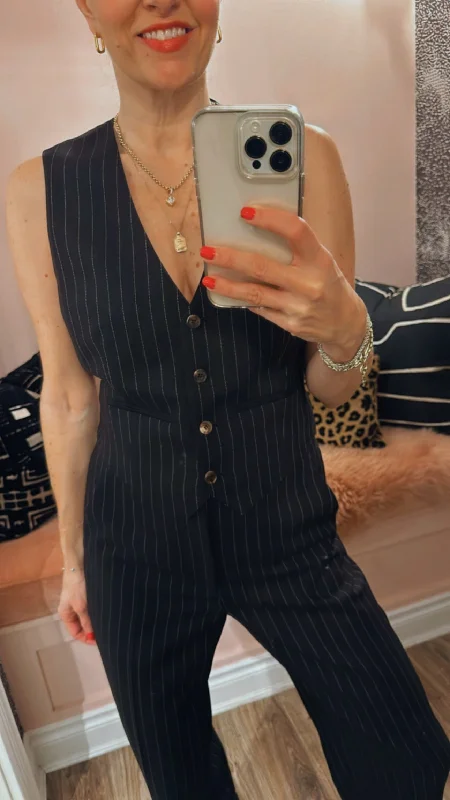 Pinstripe Waistcoat