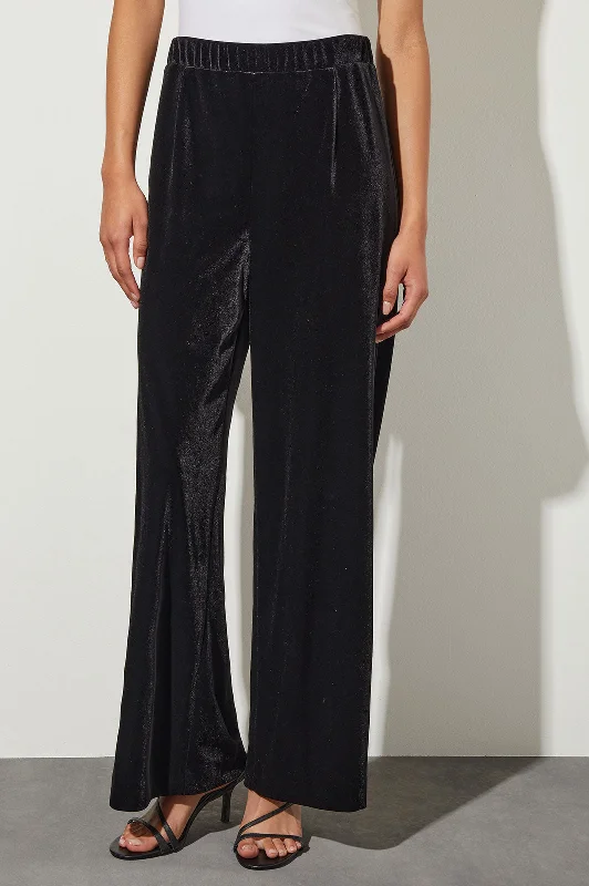 Velvet Wide Leg Pant