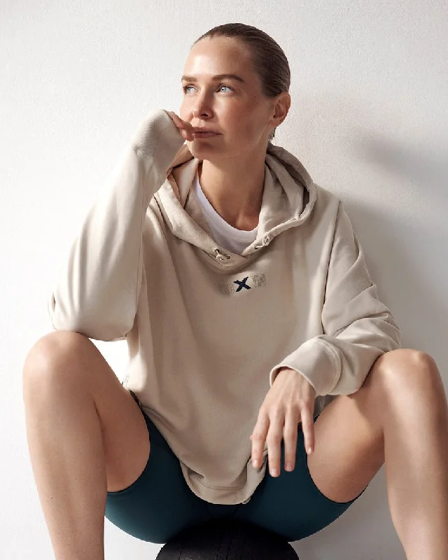 Women's Form Pop Seam Hoodie - Linen