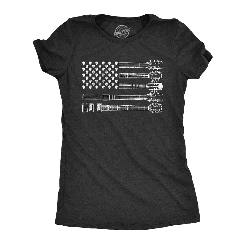 Guitar Flag Women's T Shirt