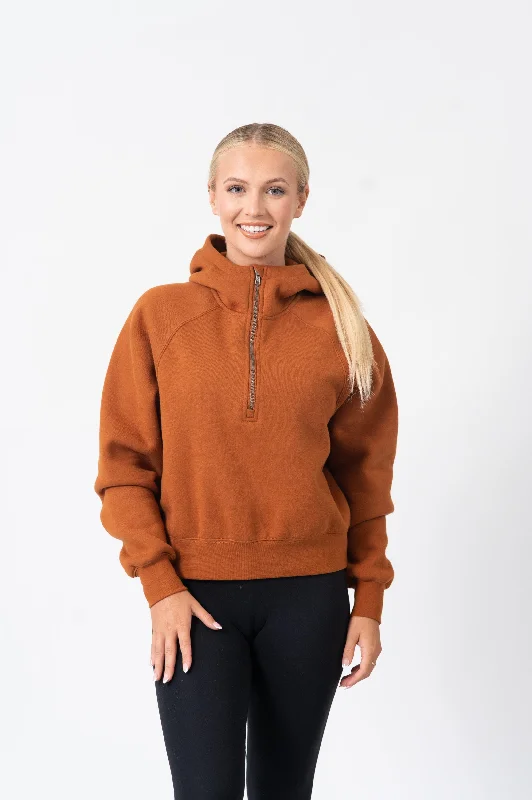 Ramo Ladies Cotton Care Half-Zip (F380GL)