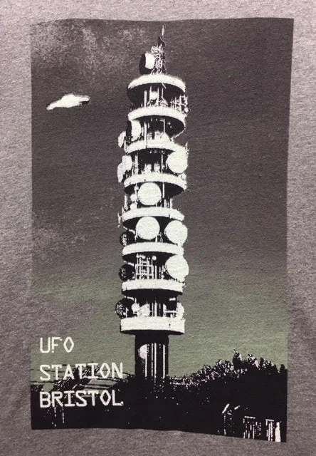 UFO Station  Bristol T-shirt