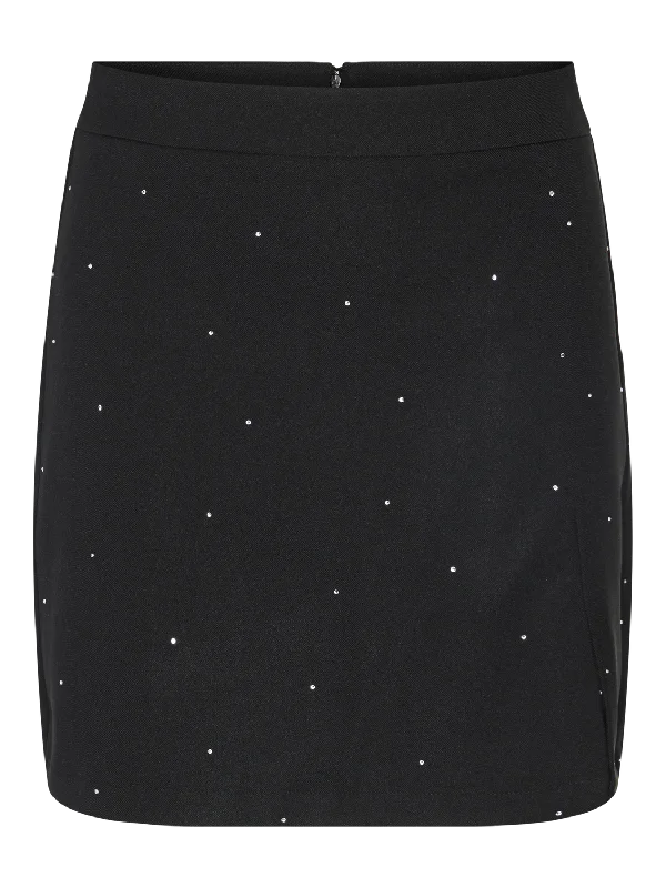 PCPEVA Mini Skirt - Black