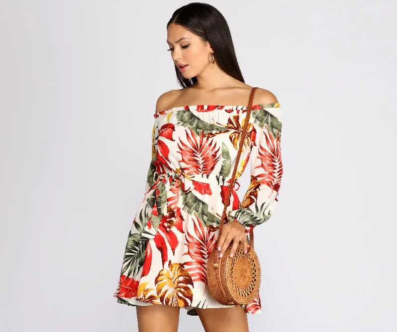 Vacay Vibes Skater Dress