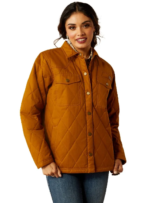 Ariat Womens Grizzly Quilted Barn Jacket