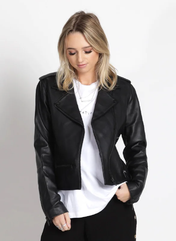 Leather Jacket - Black