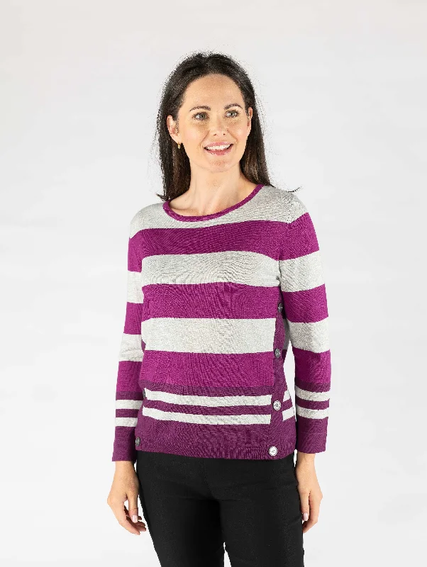 Wide Stripe Jumper