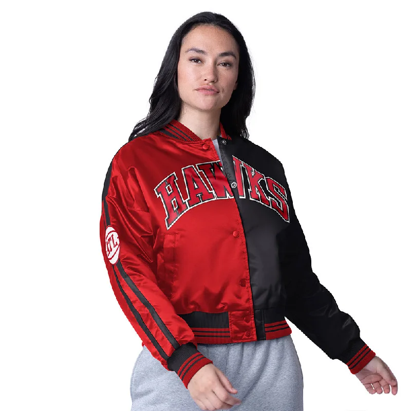 Women's GIII Zone Blitz Two Tone Satin Jacket