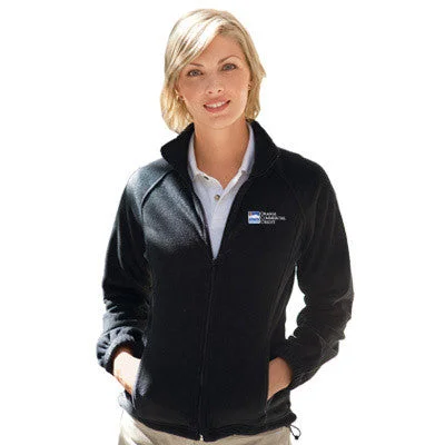 Harriton Ladies 8oz. Full-Zip Fleece