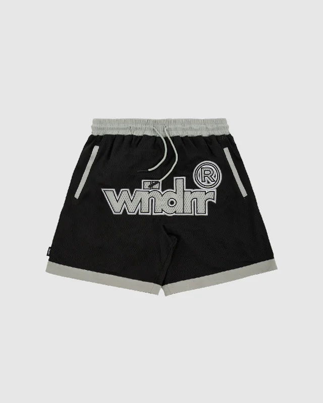 OFFCUT COURT SHORT - BLACK/GREY