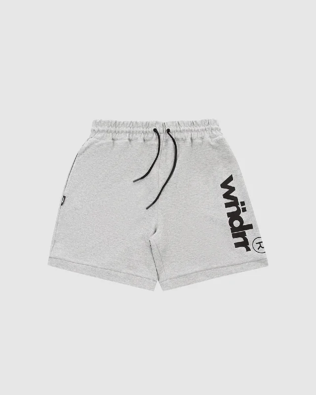 OFFCUT TECH TRACKSHORT - GREY MARLE